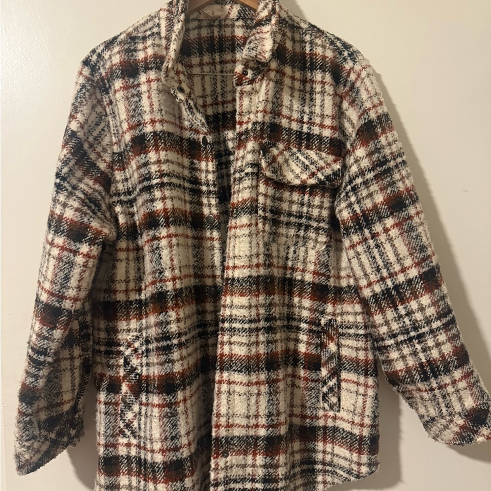 Como Vintage tweed Jacket - Black, White, Brown